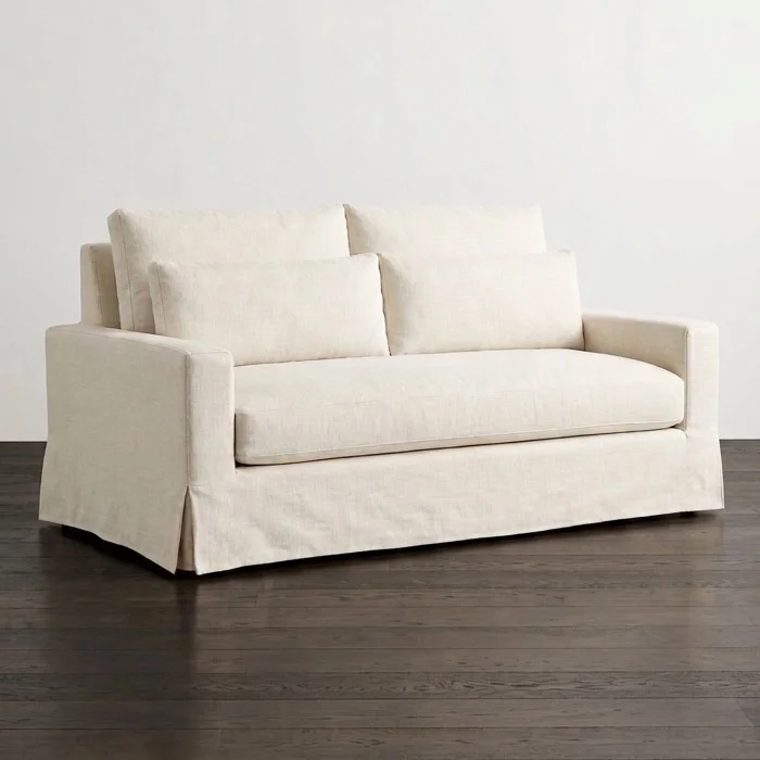 York High Back Slipcover Sofa — view 2