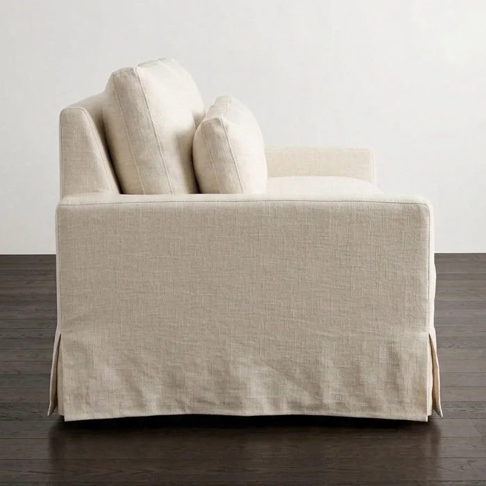 York High Back Slipcover Sofa — view 3