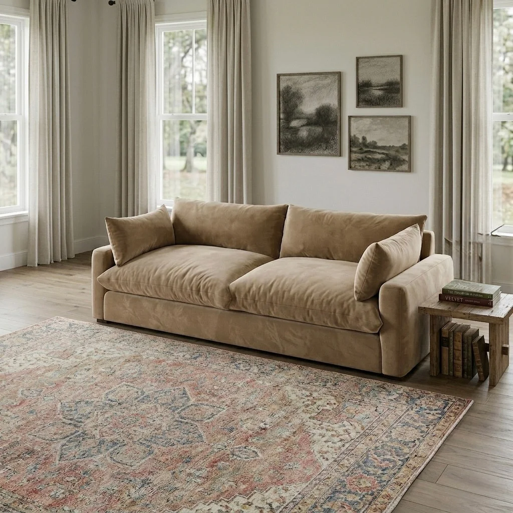 Original Plush Sofa — view 5