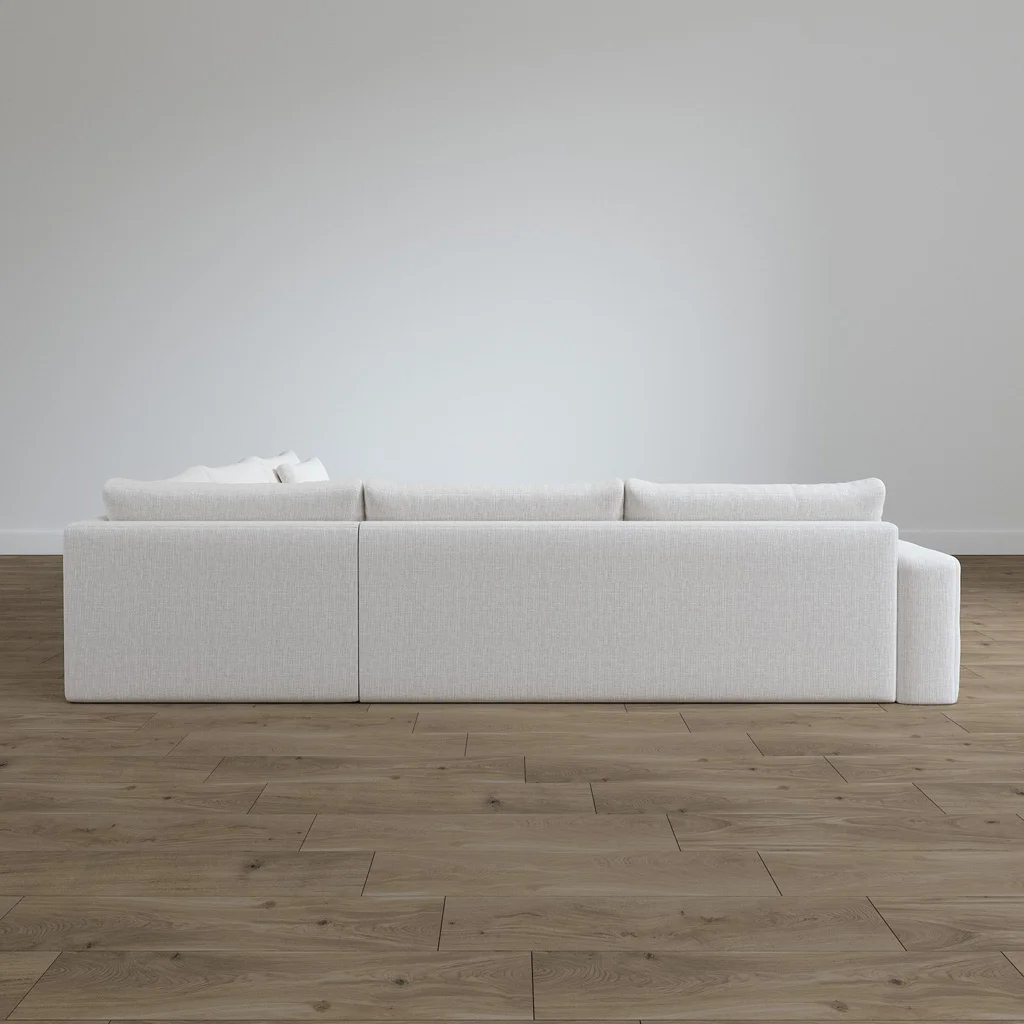 Aria Bench Seat Sectional Sofa — view 3