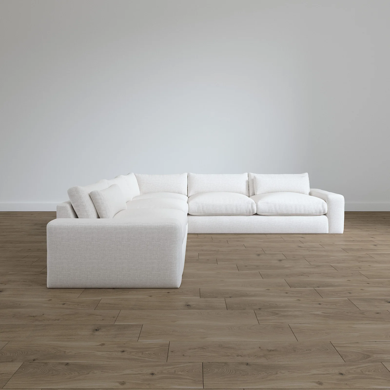 Amiri Sectional forest green — view 3