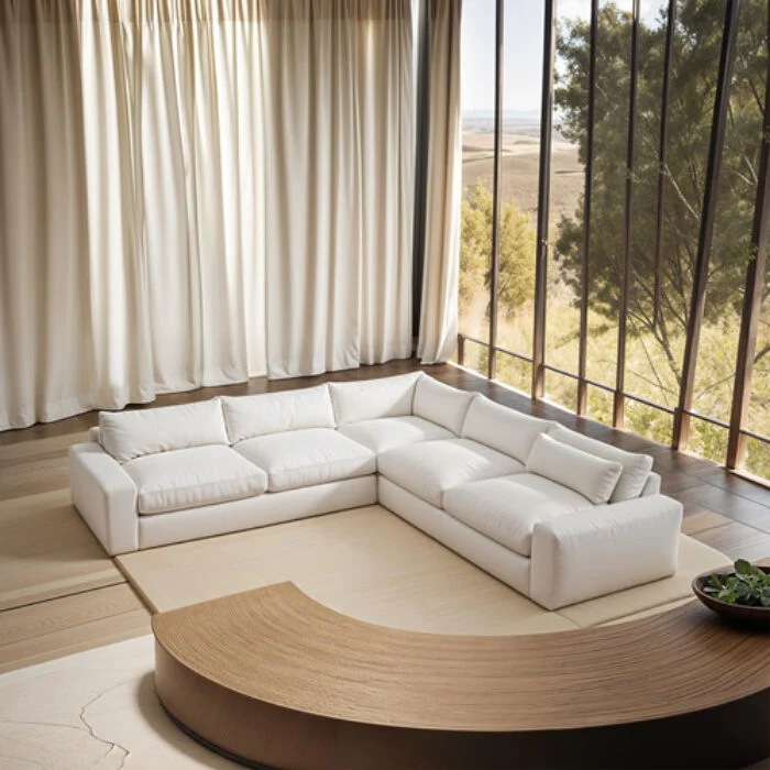 Amiri Sectional forest green — view 6