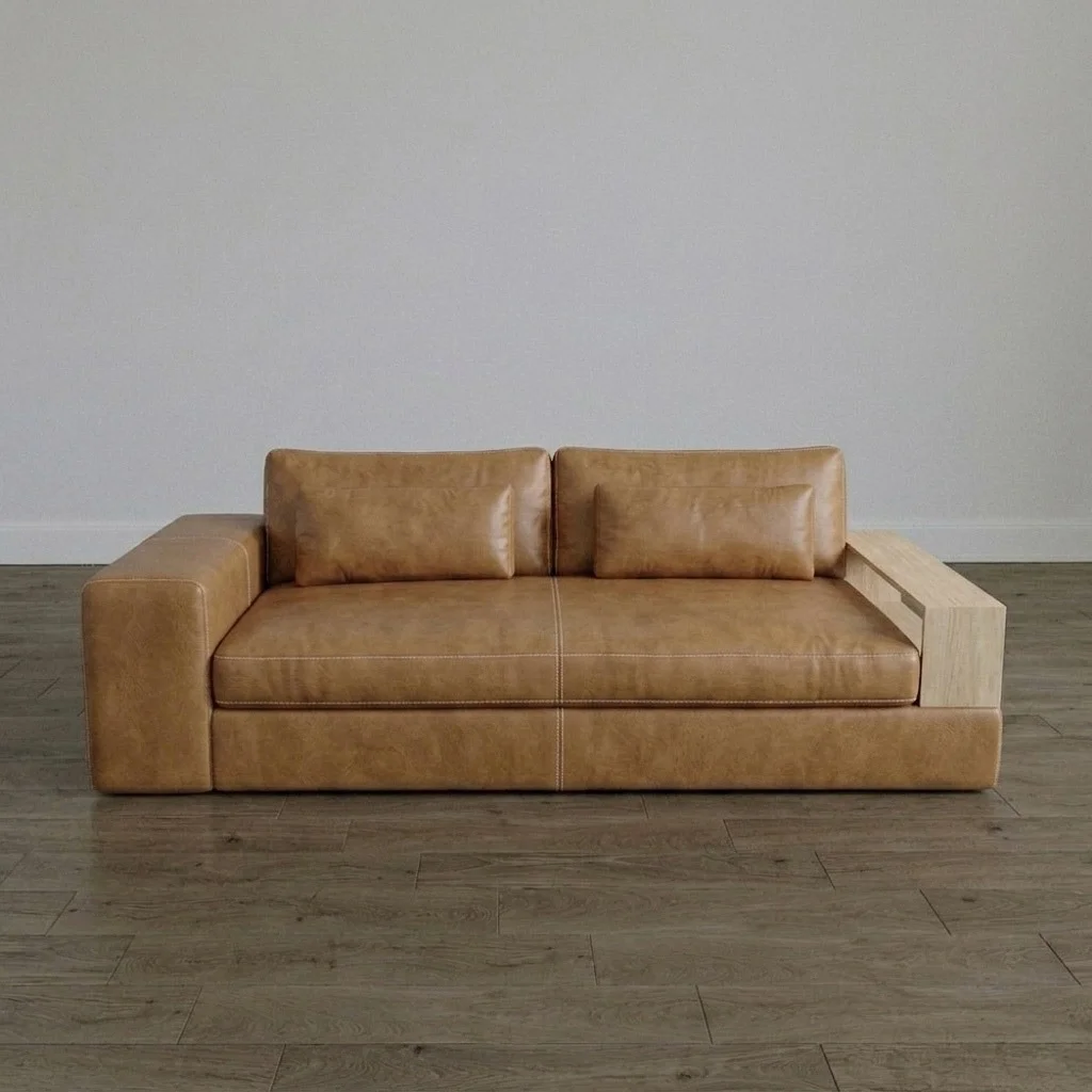 Jasper with Wooden Tray Sofa